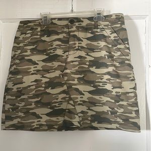 Columbus Camo A line Skirt